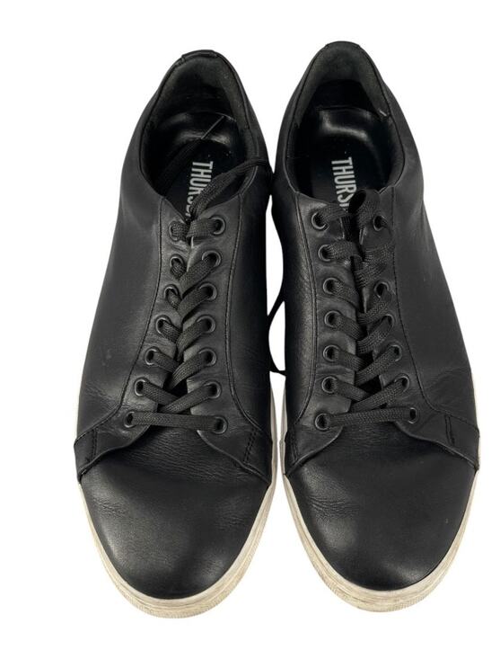 Thursday Boot Co. Everyday Sneakers Mens 9.5 Black Leather Minimalist Low Top main image 4